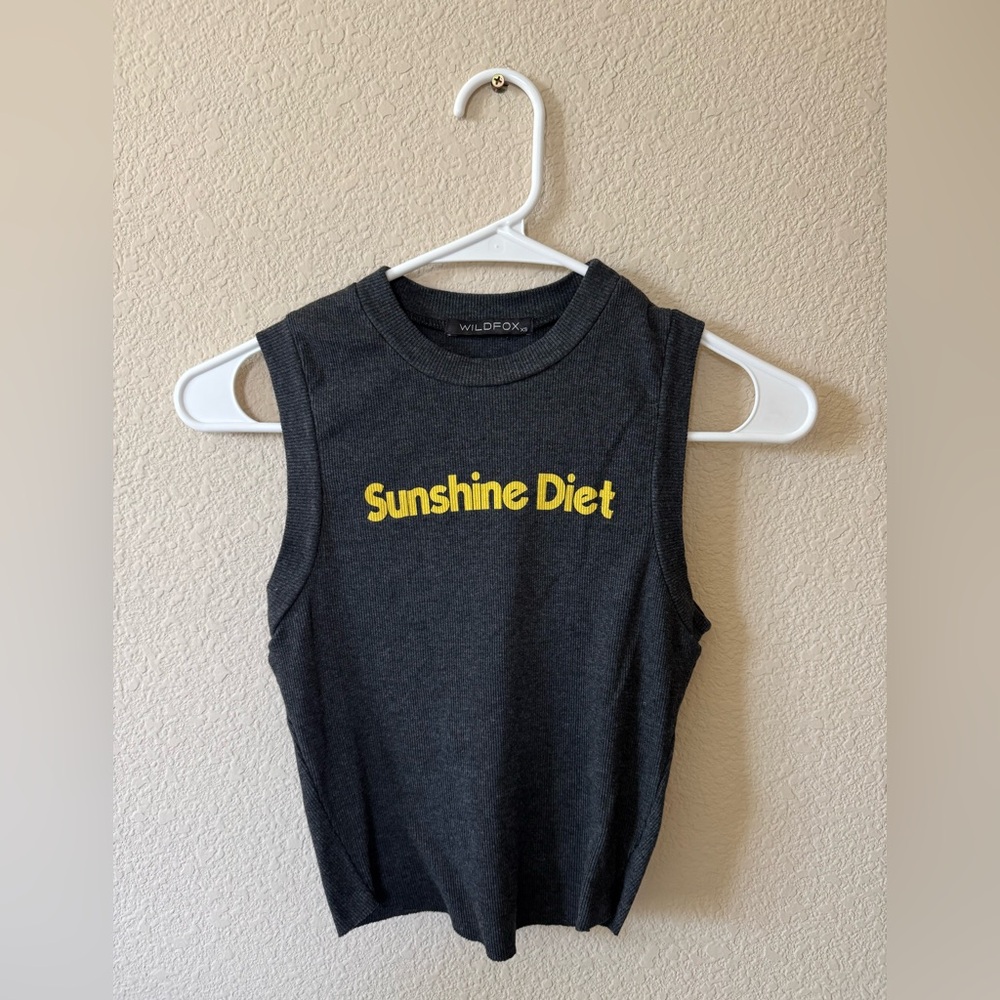 Sunshine Diet Sleeveless Top
